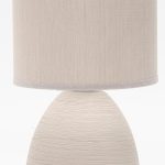 STOLNA KERAMIČKA SVJETILJKA STONE LIGHT BROWN