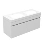 GLORY 120 DONJI KUPAONSKI ORMARIĆ BIJELI SJAJ