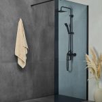 VETRO BLACK 100 TUŠ STIJENA 100x200 cm