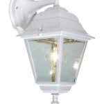 ZIDNA SVJETILJKA LANTERNA S5 WHITE DOWN 4 GLASS 60W