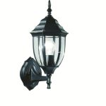 ZIDNA SVJETILJKA LANTERNA S2 BLACK UP 6 GLASS 60W