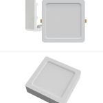 VANJSKI LED PANEL SQUARE IP54 145x145 12W 1020lm 4000K