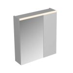 SHARP 60 GORNJI KUPAONSKI ORMARIĆ BIJELI SJAJ