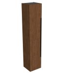 SHARP 170 BOČNI KUPAONSKI ORMARIĆ LINCOLN CRNA RUČKICA