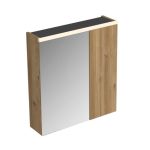 SHARP 60 GORNJI KUPAONSKI ORMARIĆ HRAST NATURAL