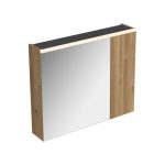 SHARP 85 GORNJI KUPAONSKI ORMARIĆ HRAST NATURAL