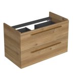 SHARP 85 DONJI KUPAONSKI ORMARIĆ HRAST NATURAL ZLATNA RUČKICA