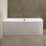 NEAT LEFT WHITE MATT SAMOSTOJEĆA KADA 180x75x60 cm