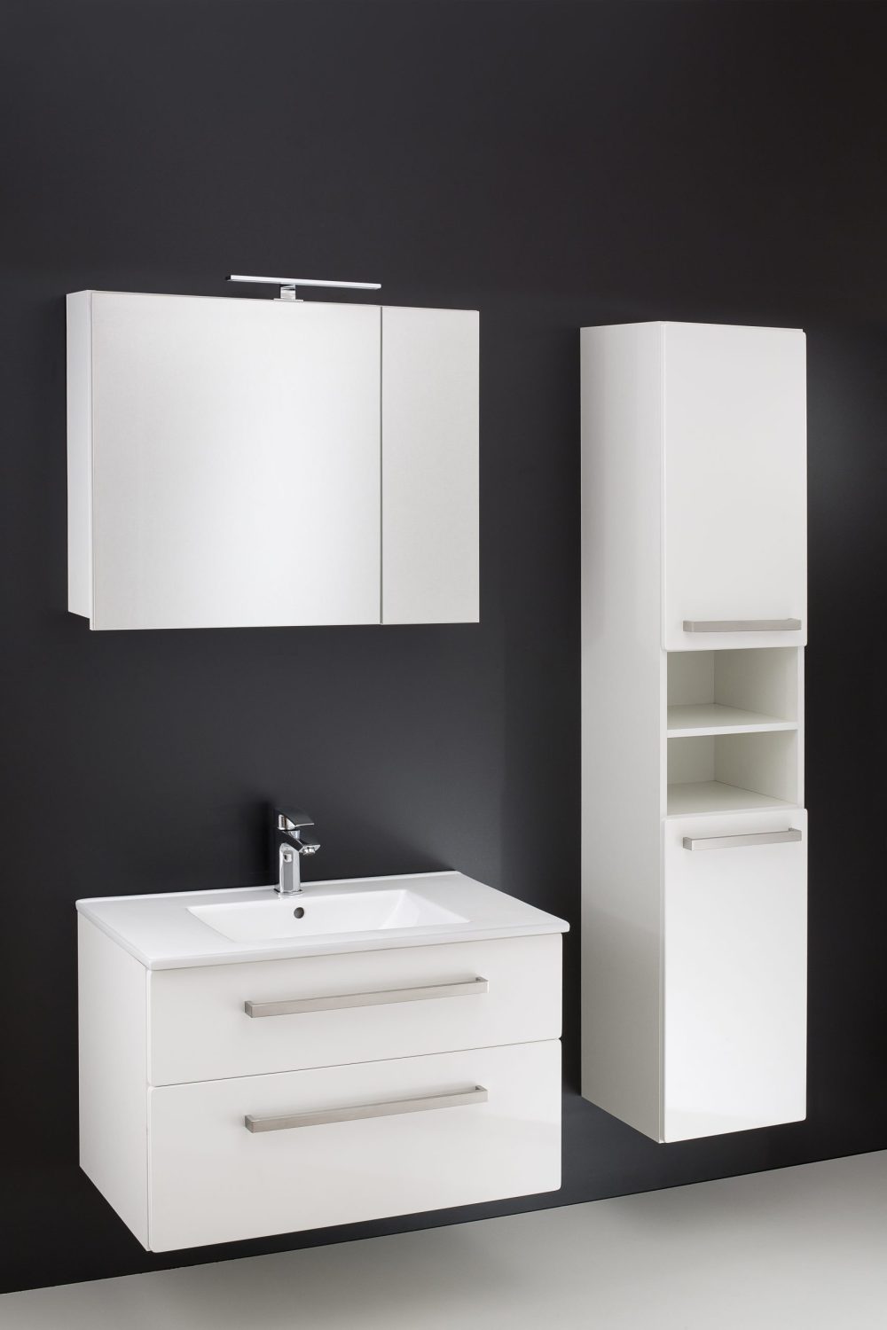 TIA 80 DONJI KUPAONSKI ORMARIĆ BIJELI SJAJ - Slika 2