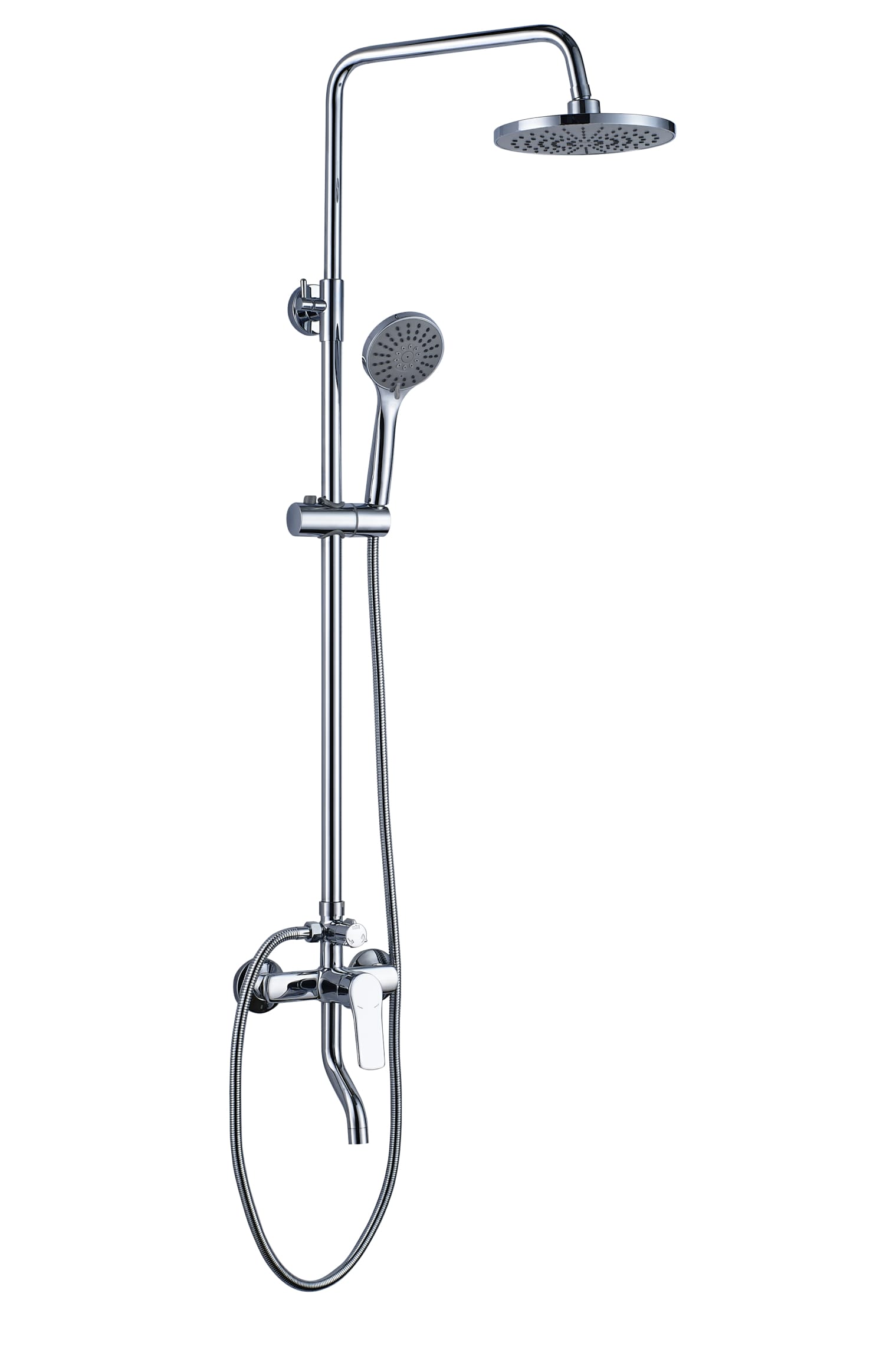 002940_1.jpg TUŠ SET S MJEŠALICOM 'MILANO' - Slika 1