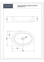 NERA NADGRADNI KERAMIČKI UMIVAONIK 600x400x150 mm - Slika 3