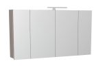 GLORY 120 GORNJI KUPAONSKI ORMARIĆ GREY MARA