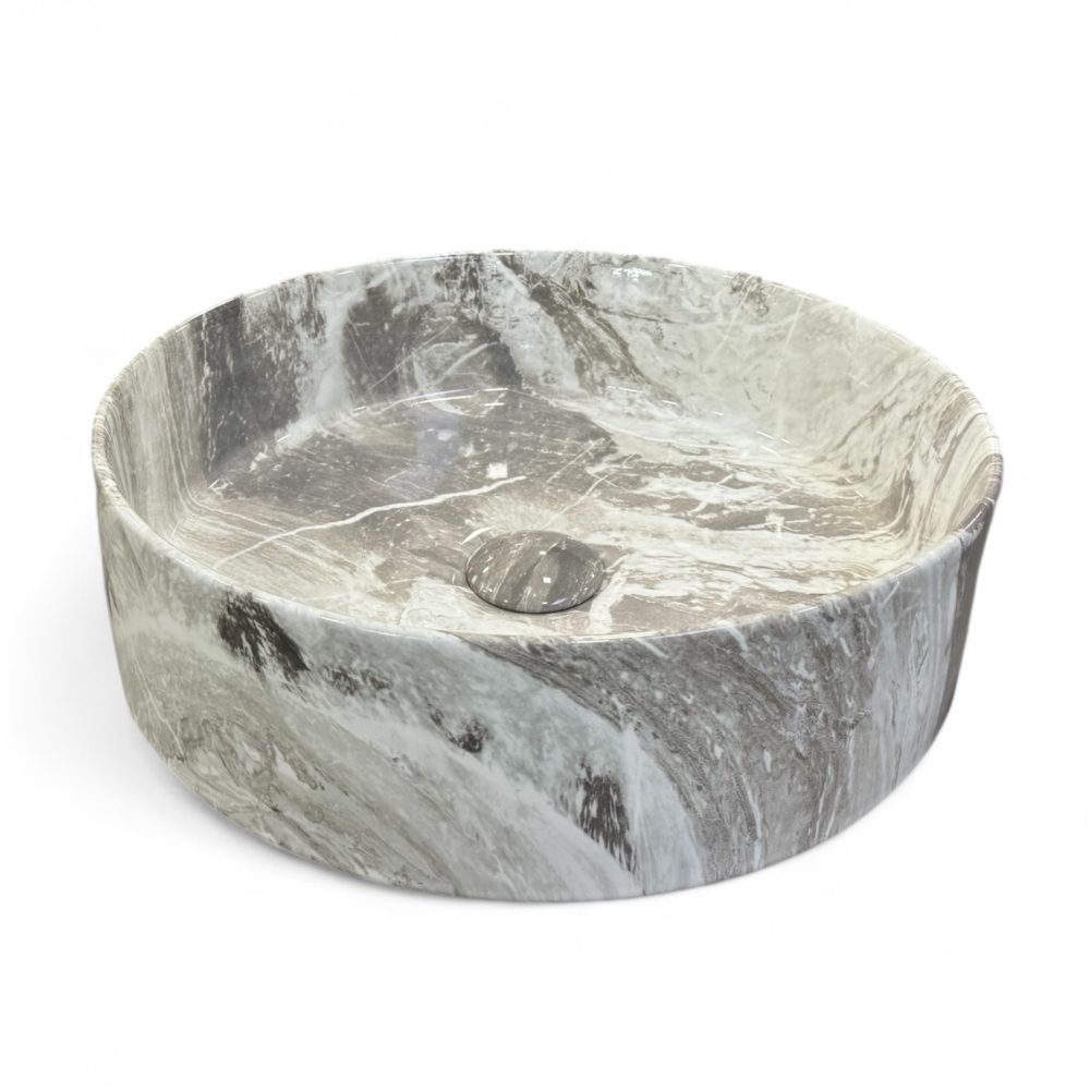 006015_1.JPG RACHEL NADGRADNI KERAMIČKI UMIVAONIK 410x410x125 mm - Slika 1