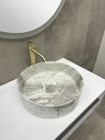 RACHEL NADGRADNI KERAMIČKI UMIVAONIK 410x410x125 mm - Slika 3