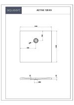 ACTIVE 120 KV TUŠ KADA 1200x1200 mm - Slika 2
