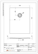 ACTIVE 100110 TUŠ KADA 1000x1100 mm - Slika 2