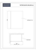 VETRO BLACK 140F NANO PREMAZ TUŠ STIJENA 140X200cm - Slika 3