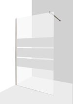 VETRO LINEA 140 TUŠ STIJENA 140x200 cm - Slika 2