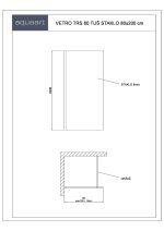 VETRO TRS 80 TUŠ STIJENA 80x200 cm - Slika 3