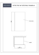 VETRO TRS 100 TUŠ STIJENA 100x200 cm - Slika 3
