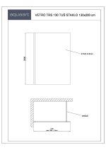 VETRO TRS 130 TUŠ STIJENA 130x200 cm - Slika 3