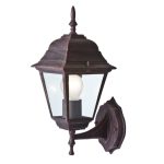 ZIDNA SVJETILJKA LANTERNA S5 RUST UP 4 GLASS 60W