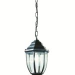 VISEĆA LANTERNA S2 BLACK 6 GLASS 60W