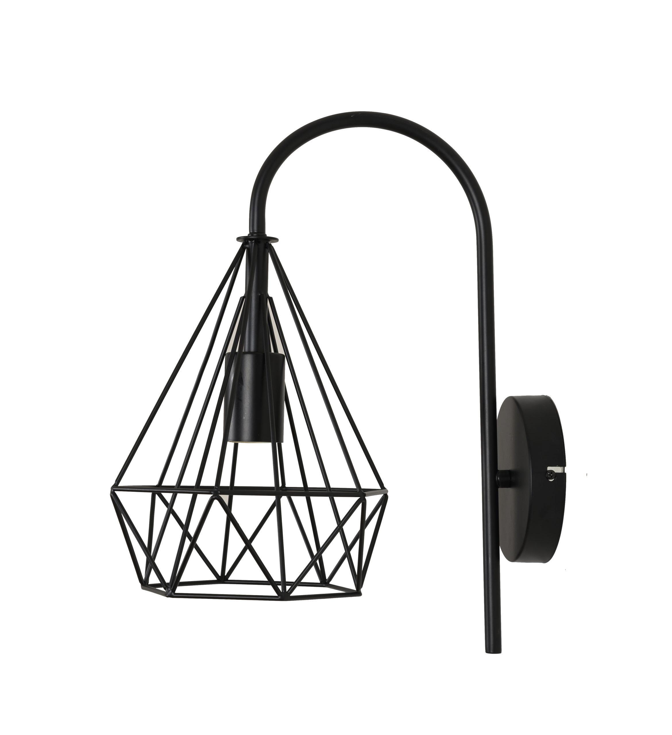 10385_1.jpg ZIDNA SVJETILJKA RETRO VICTORIA BLACK - Slika 1