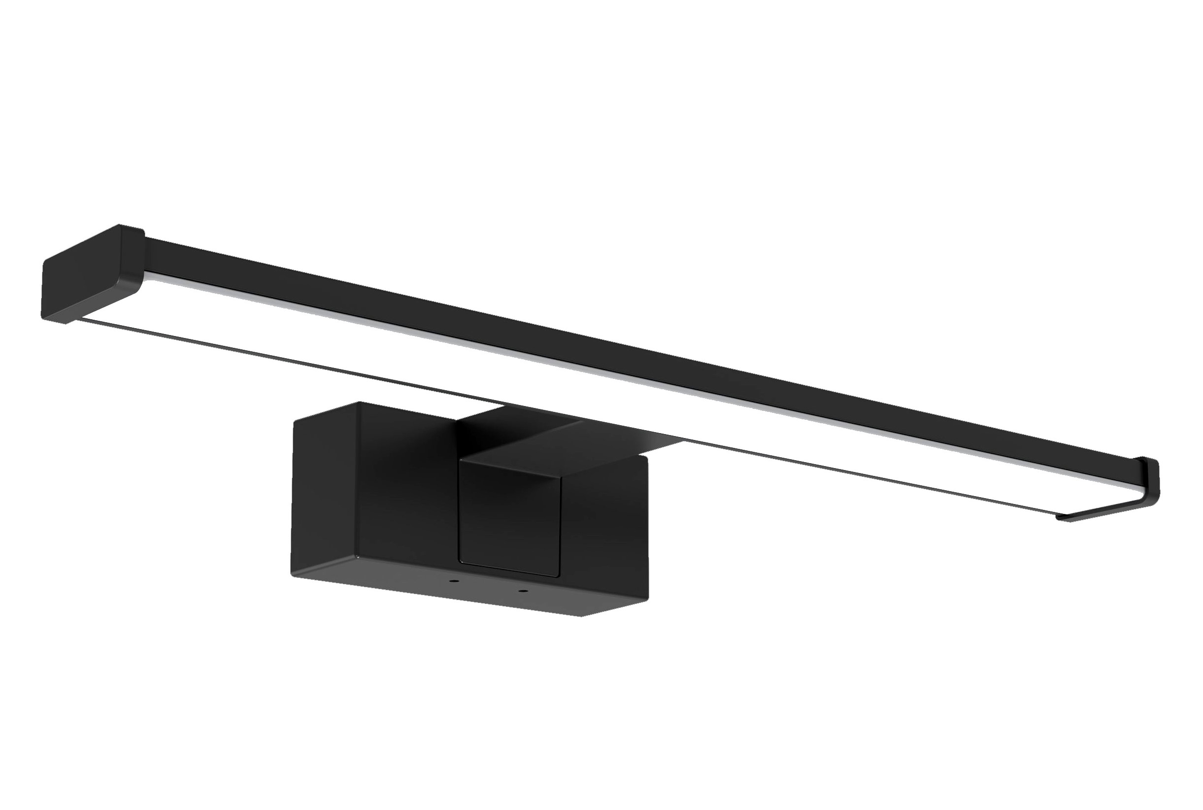 10492_1.jpg LED KUPAONSKA SVJETILJKA BELA BLACK 15W 1200lm 4000K IP44 - Slika 1