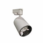 TRAČNA SPOT SVJETILJKA GU10 9W WHITE+ BLACK CHROME IP20