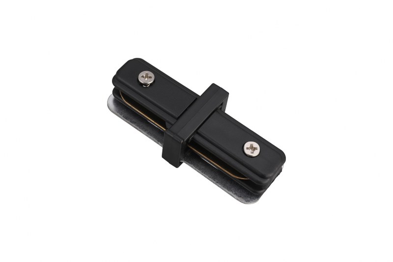 10574_1.jpg KONEKTOR ZA SPAJANJE TRAČNIH VODILICA ""I"" CRNI - Slika 1