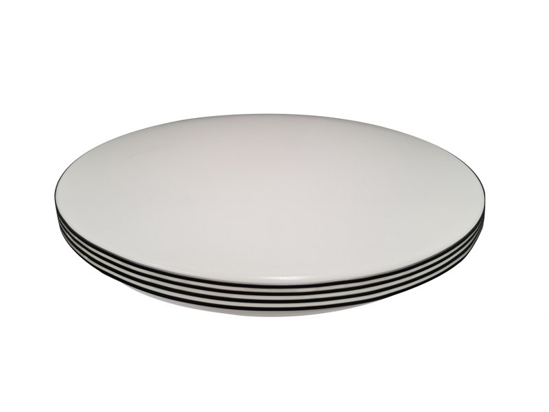 10623_1.jpg LED STROPNA SVJETILJKA AZURA PVC D375 24W 2600 lm 4000K IP20 3 BLACK RINGS - Slika 1