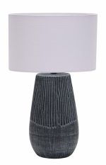 STOLNA KERAMIČKA SVJETILJKA THALIA BLACK