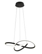 LED VISEĆA SVJETILJKA VANA D500 46W 3065 lm 4000K IP20 BLACK