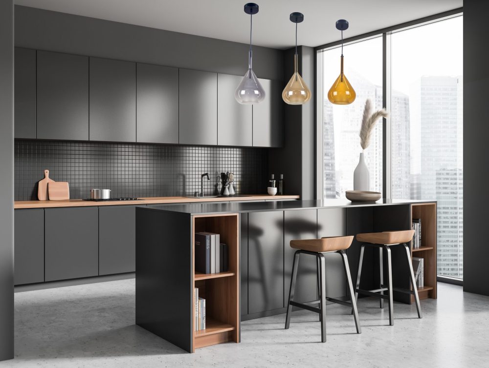 VISEĆA SVJETILJKA STAKLENA ZARIA 1xE27 LIGHT GREY - Slika 2