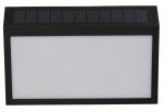 SOLARNA ZIDNA SVJETILJKA 1W 50 lm 4000K IP54 BLACK+ NALJEPNICE ZA OZNAKU KUĆNOG BROJA