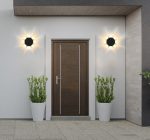 LED VANJSKA ZIDNA SVJETILJKA KANSAS 8W 600 lm 4000K IP54 BLACK - Slika 3