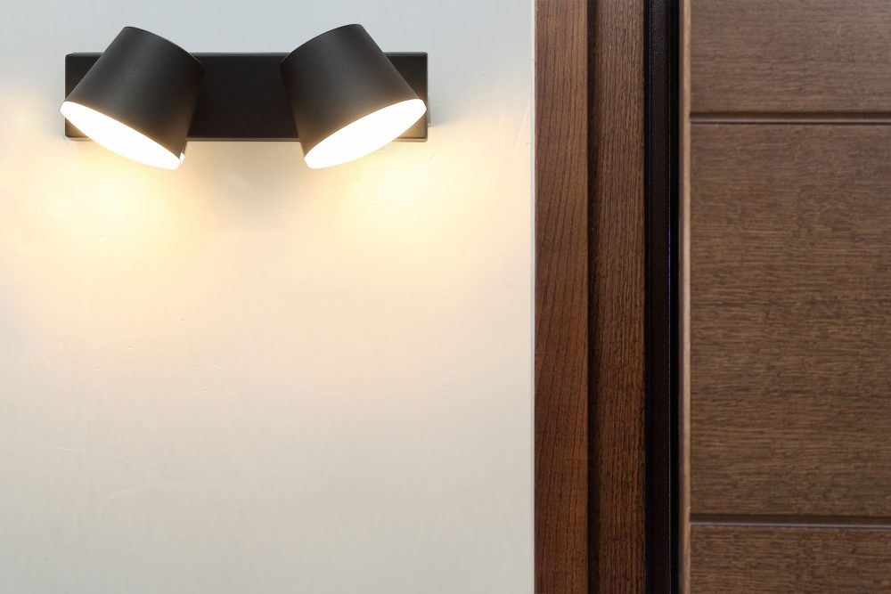 LED VANJSKA ZIDNA SVJETILJKA DENTON 2x5W 950lm 4000K IP54 BLACK - Slika 2