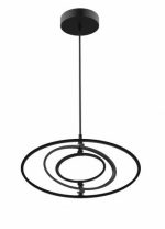 LED VISEĆA SVJETILJKA ORION BLACK D420 20W 1200 lm 4000K IP20