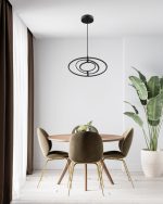 LED VISEĆA SVJETILJKA ORION BLACK D420 20W 1200 lm 4000K IP20 - Slika 2