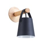 ZIDNA SVJETILJKA HARPER 1xE27 40W BLACK