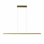 LED VISEĆA SVJETILJKA NOVA 1100x2000 30W 1861 LM 3000-6000K IP20 BRUSHED GOLD