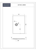 ACTIVE L 80180 TUŠ KADA 800x1800 mm - Slika 2