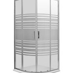 TK MEIRA 80 POLUKRUŽNA TUŠ KABINA 80x80x195 cm