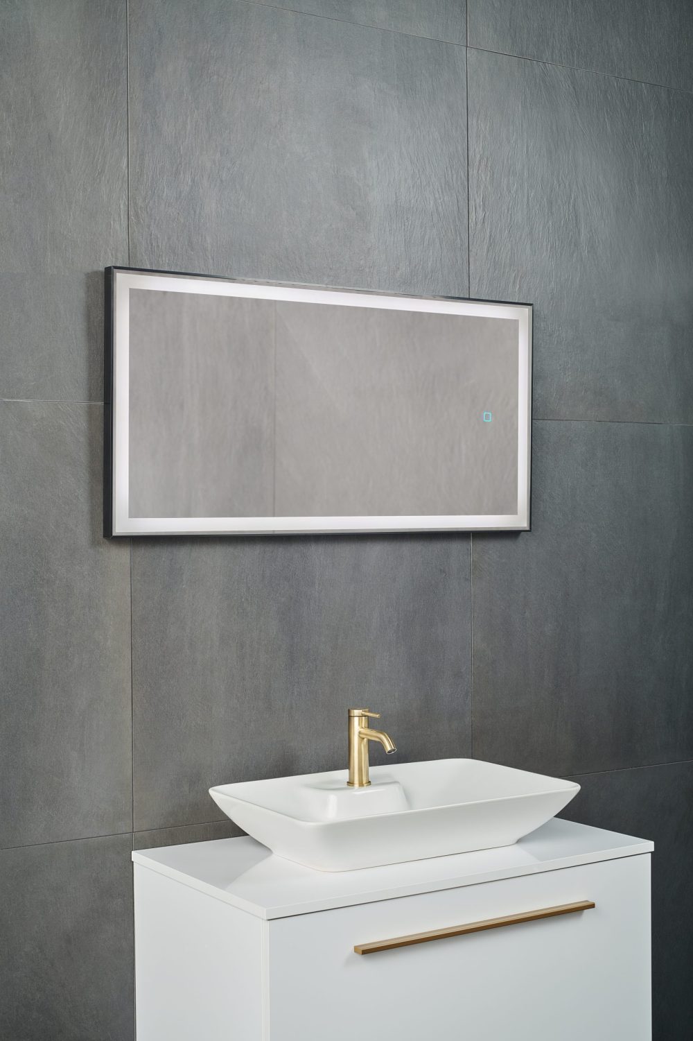 FRAME B50100 OGLEDALO S LED RASVJETOM 50x100 cm - Slika 2