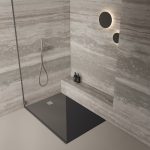 BOLD S CRNA 80120 MINERALSOLID TUŠ KADA 800x1200x30 mm - Slika 2