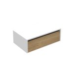 VITAL 75 DONJI KUPAONSKI ORMARIĆ BIJELI SJAJ / HRAST