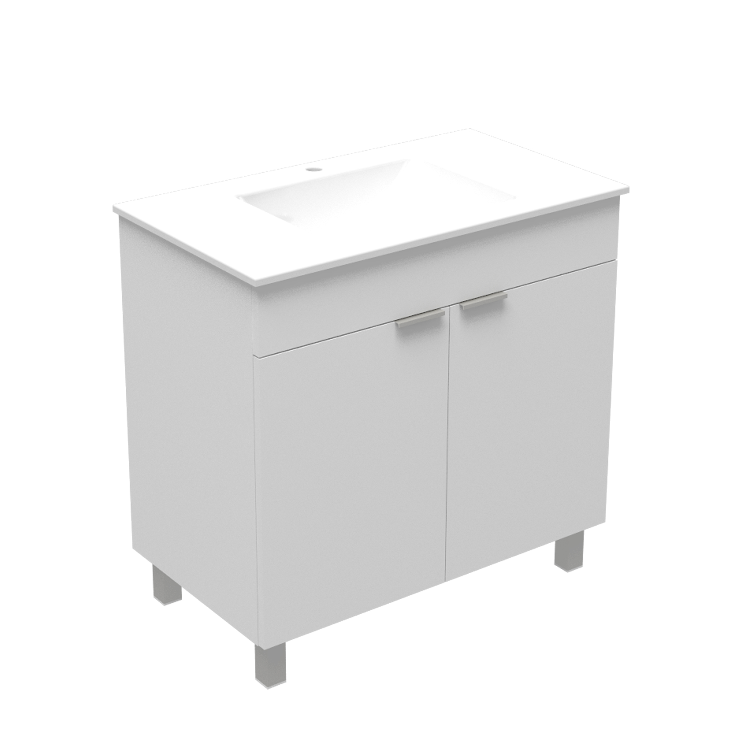 15910_1.jpg ANA 80 DONJI KUPAONSKI ORMARIĆ BIJELI SJAJ - Slika 1