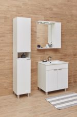 ANA 80 DONJI KUPAONSKI ORMARIĆ BIJELI SJAJ - Slika 2