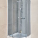 TK RONDA 90 POLUKRUŽNA TUŠ KABINA 90x90x185 cm